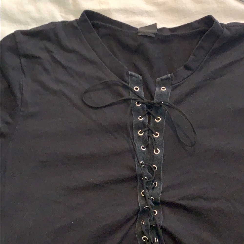 Tie up Tee shirt